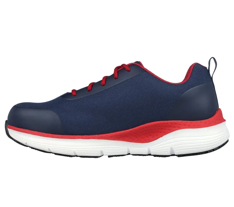 Skechers Work: Arch Fit SR – Ringstap Sneaker Marine/Red