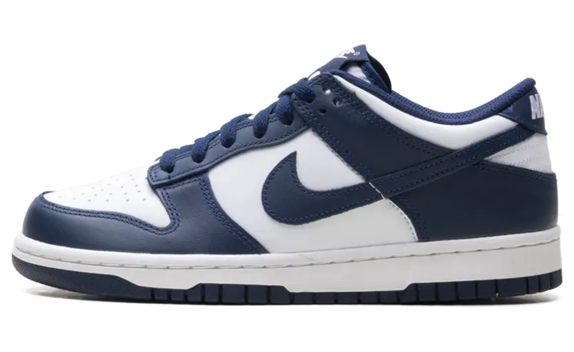 Nike Dunk Low GS “White Midnight Navy” (FB9109-116)