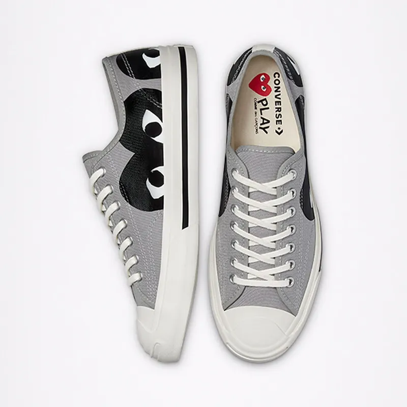 Converse Converse x Comme des Garçons PLAY Jack Purcell Low Top Drizzle/egret/black (171259C)