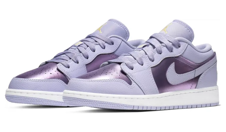 Air Jordan 1 Low’Oxygen Purple’ GS Oxygen Purple/Oxygen Purple (554723-505)