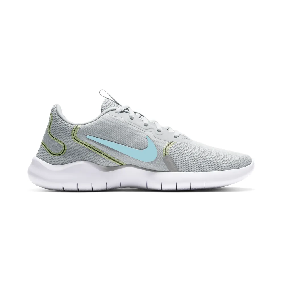 Nike Flex Experience Run 9 Grey “Pure Platinum / Barely Volt / Black / Glacier Ice” (CD0227-005)