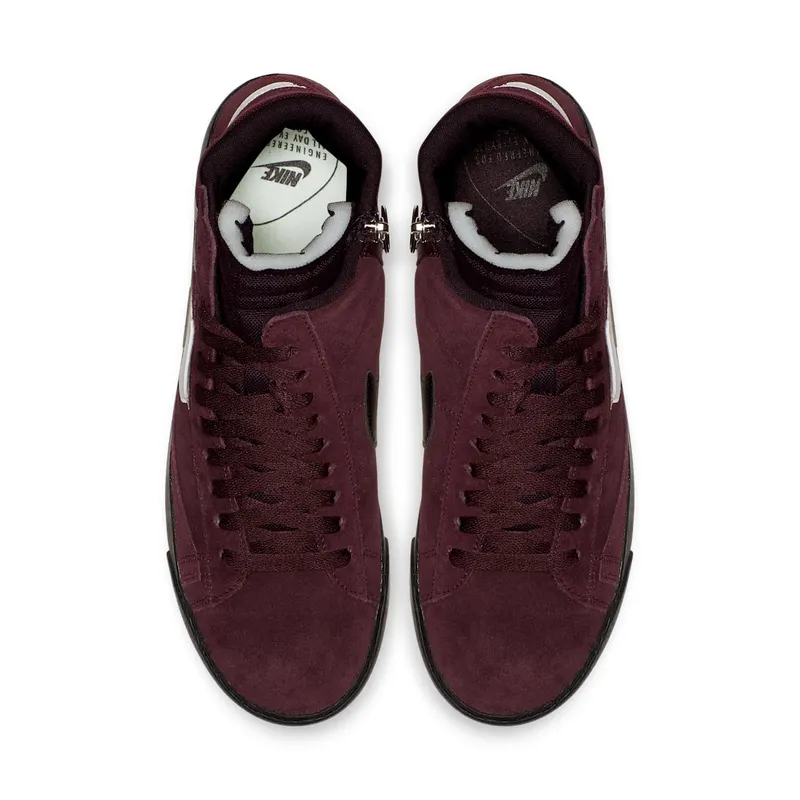 Nike Blazer Mid Rebel Burgundy Crush (W) Burgundy Crush/Summit White-Black-Burgundy Ash (BQ4022-600)