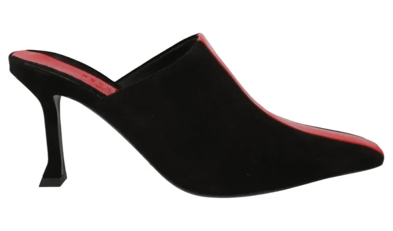 Ferragamo Sophye Suede Mules Black (01G343-766421-1C)