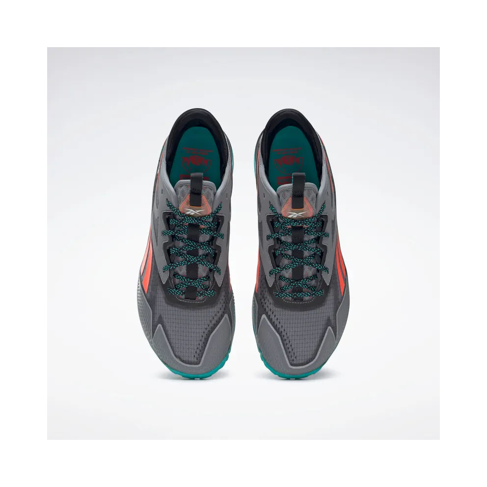 Reebok Nano X2 TR Adventure Pure Grey 5 / Core Black / Classic Teal (GY2117)