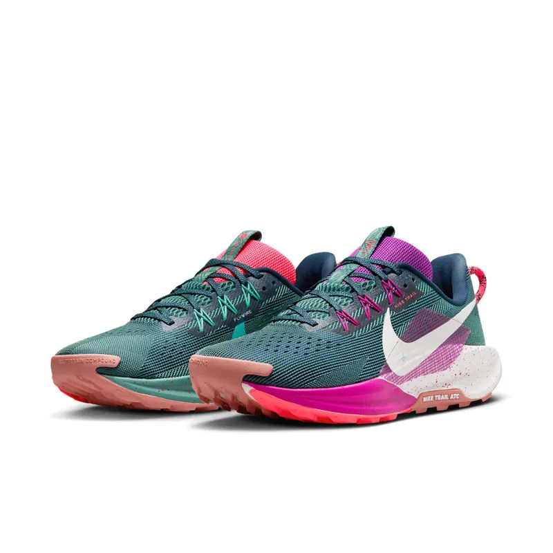 Nike React Pegasus Trail 5 Armory Navy Vivid Grape Green Frost Phantom (DV3864-401)