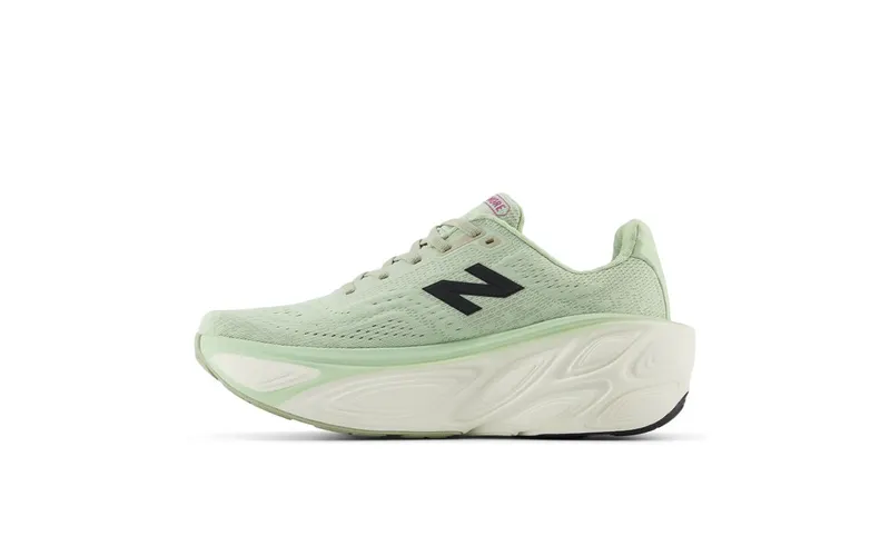 New Balance Fresh Foam X More v5 Natural Mint Purple Fuchsia Black (WMORLM5)