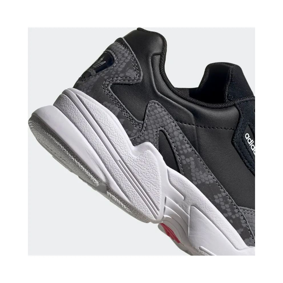 Adidas Falcon ‘Black Snakeskin’ Core Black/Core Black/Cloud White (FV4483)