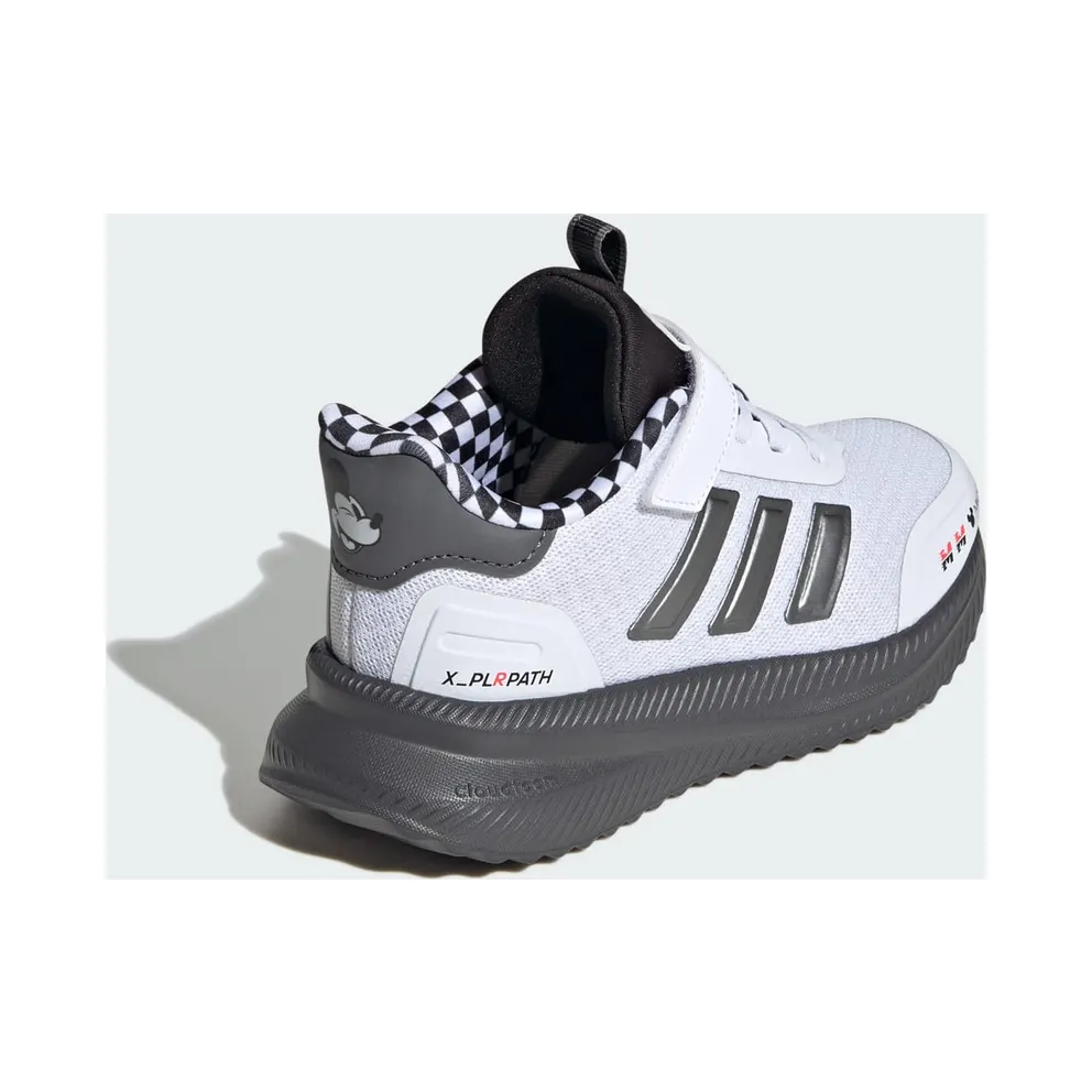 ADIDAS DISNEY MICKEY MOUSE X_PLRPATH SHOES CHILDREN Cloud White / Iron Metallic / Grey Five (IH1237)
