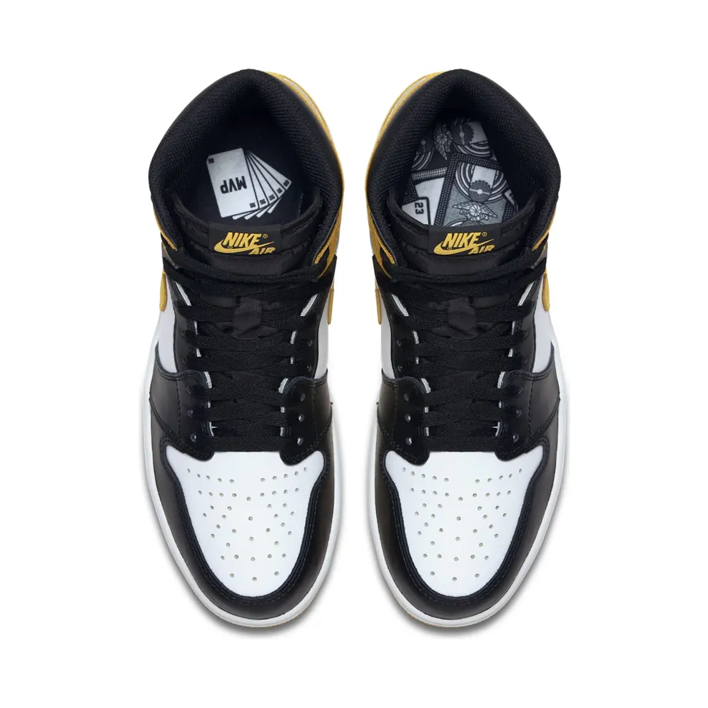 Air Jordan 1 Retro High OG Yellow Ochre “6 Rings” (2018) (555088-109)