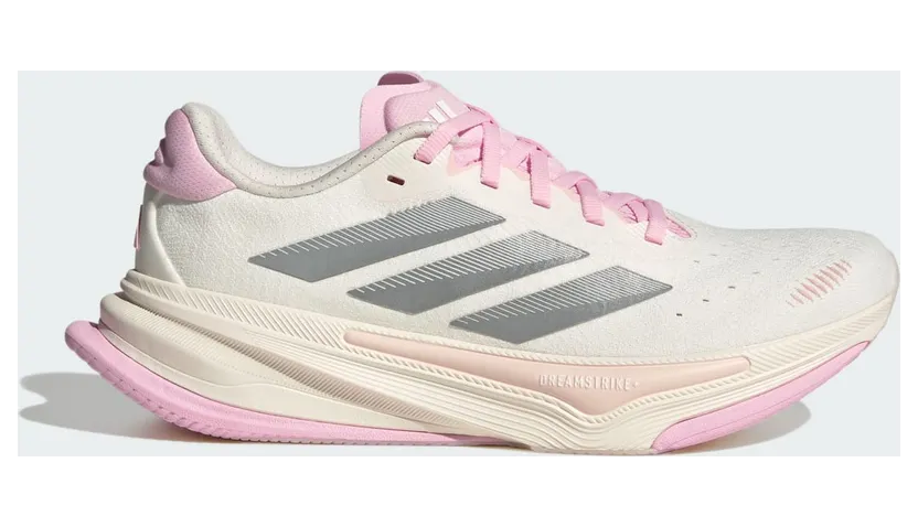 Adidas Supernova Prima 2 Running Shoes Core White / Silver Metallic / Clear Pink (JR4811)