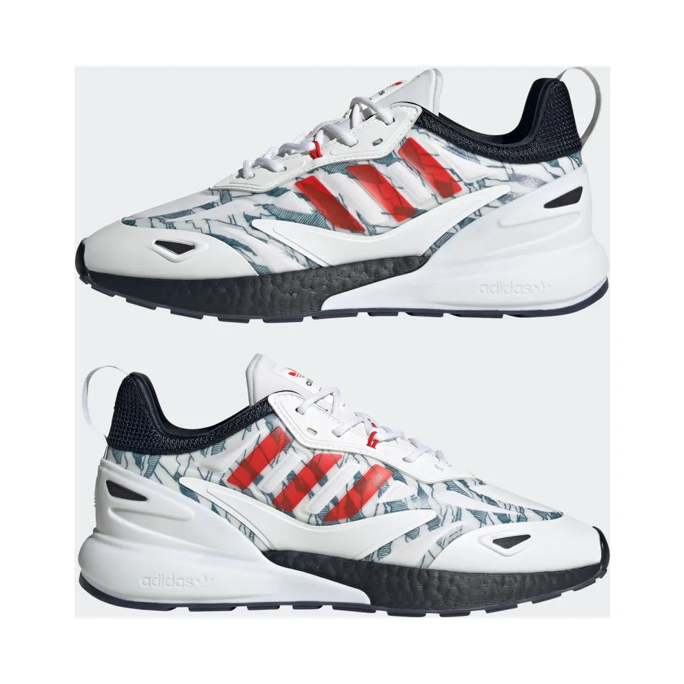 adidas FC Bayern München ZX 2K Boost 2.0 Cloud White / Active Red / Night Navy (GY3515)