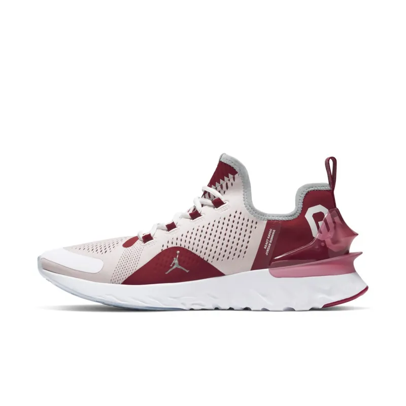 Jordan React Havoc Oklahoma White/Team Crimson-Light Smoke Grey-Metallic Silver (CJ6746-106)