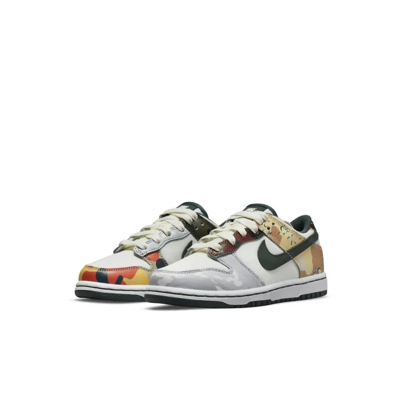 Nike Dunk Low Sail Multi-Camo (PS) (DB1900-100)