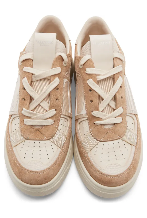 Valentino Garavani Off-White & Tan VL7N Sneakers (XY2S0C58SJE) (5)