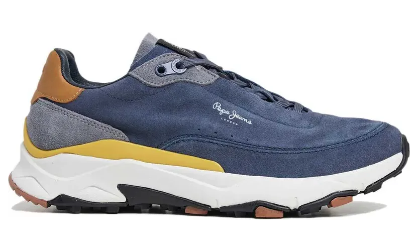 Pepe Jeans PèPè sneaker Navy / Opaal / Oker / Donkergeel (PMS60022-595)