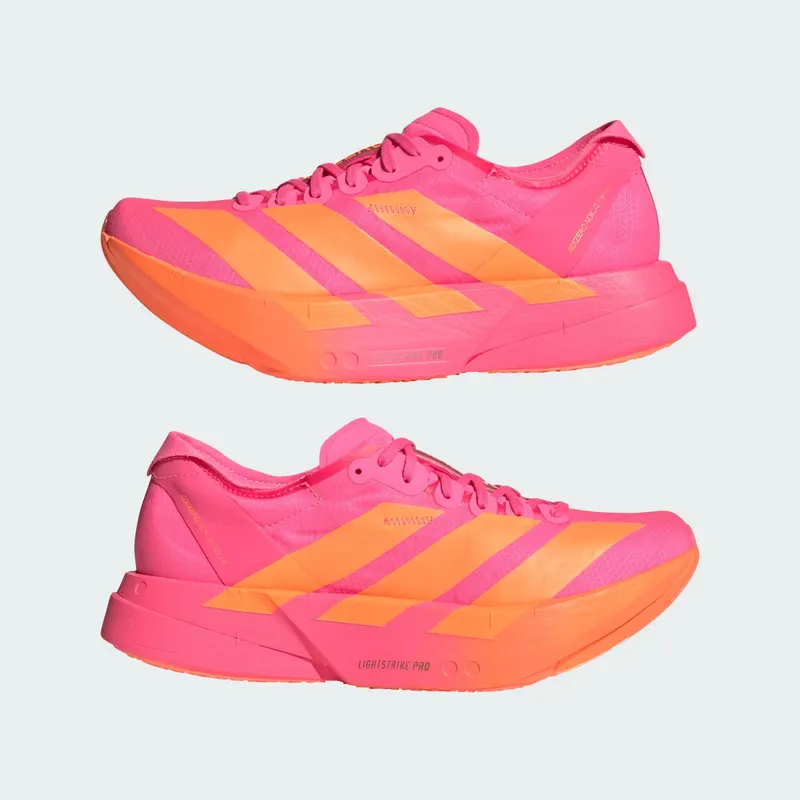 Adidas Adizero Adios Pro 4 Lucid Pink / Lucid Orange / Iron Metallic (KJ3064)