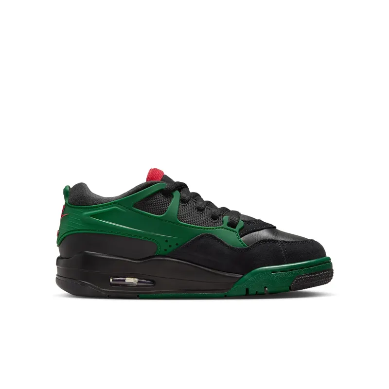 Jordan 4 RM GS “Black Gorge Green University Red” (FQ7938-003)