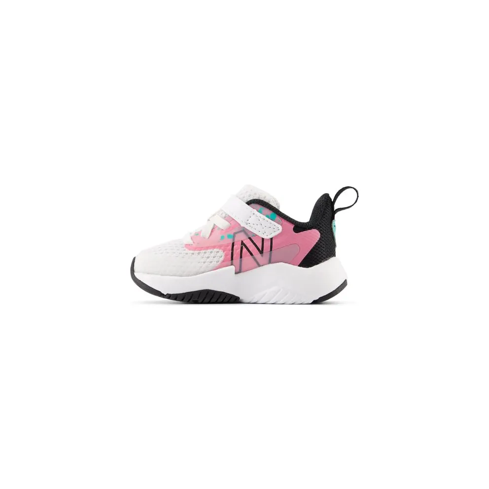 New Balance Rave Run v2 Bungee Lace White Real Pink Black (ITRAVFP2)