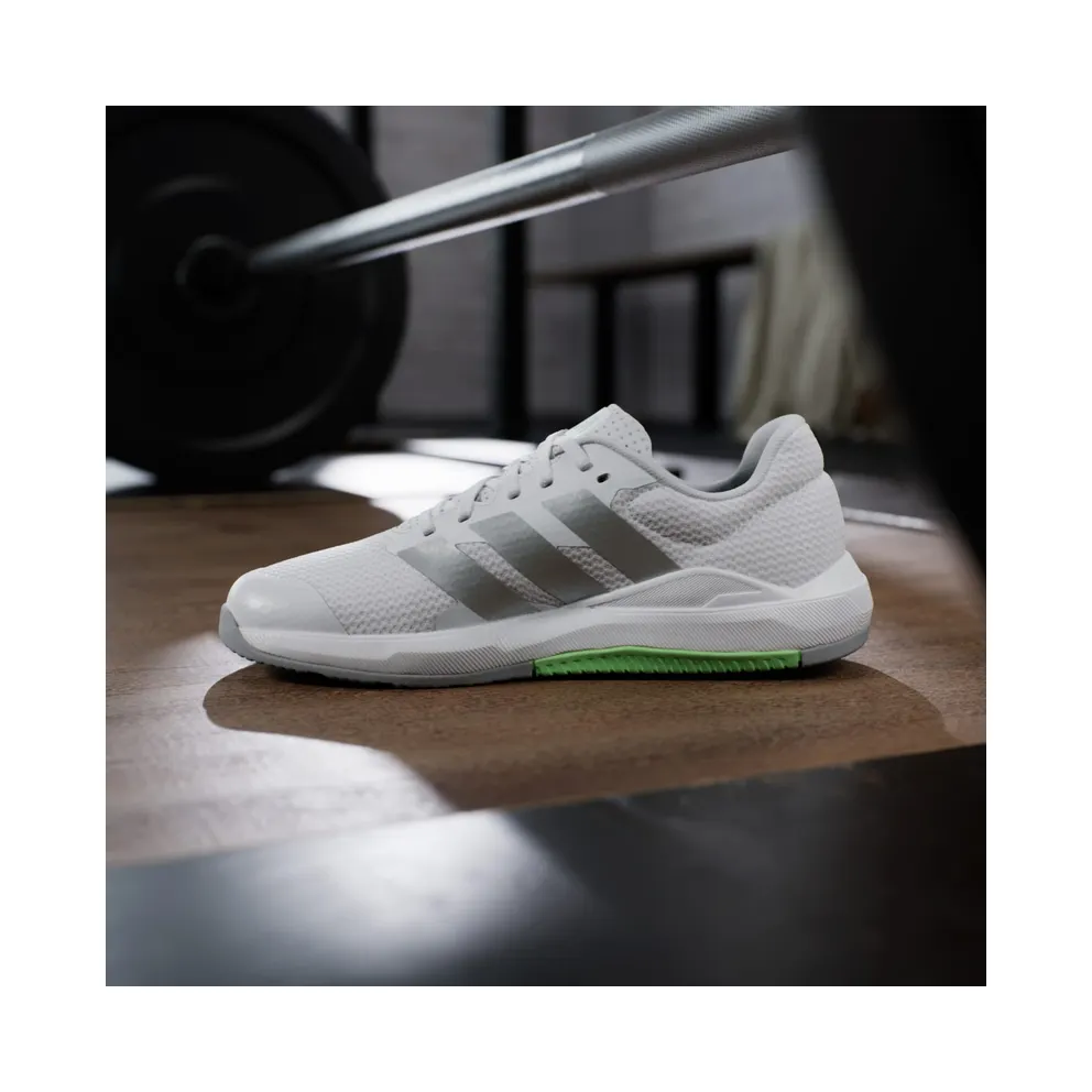 Adidas Dropset Base Cloud White / Matte Silver / Lime Burst (JS3048)