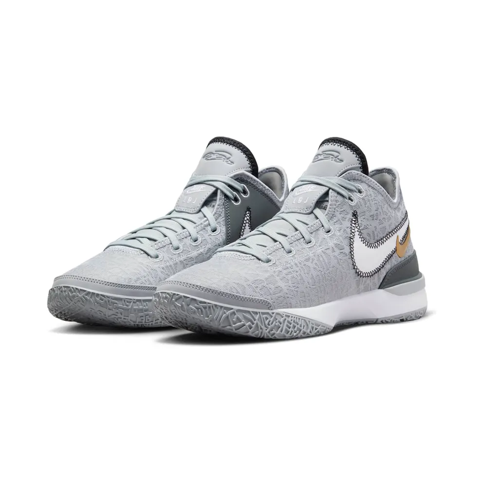 Nike Zoom LeBron NXXT Gen “Wolf Grey Metallic Gold” (DR8784-004)
