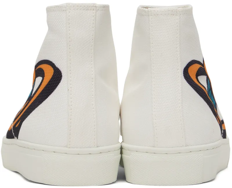 Vivienne Westwood White Plimsoll High-Top (75010001M-W008F-)
