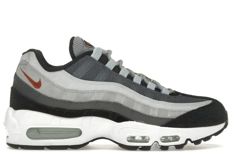 Nike Air Max 95 Wolf Grey Rugged Orange (DM0011-011)