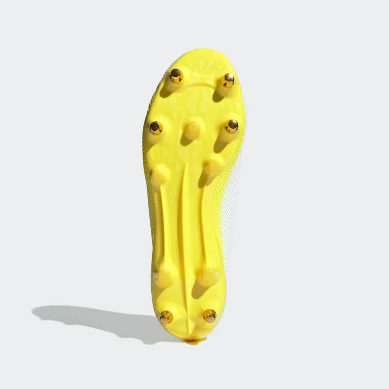Adidas Rugby Adizero RS7 Soft Ground Cloud White / Core Black / Beam Yellow (GZ4166)