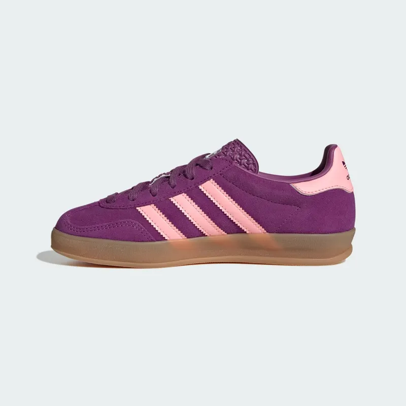Adidas Gazelle Indoor Kids Rich Mauve / Glow Pink / Cloud White (JP8766)