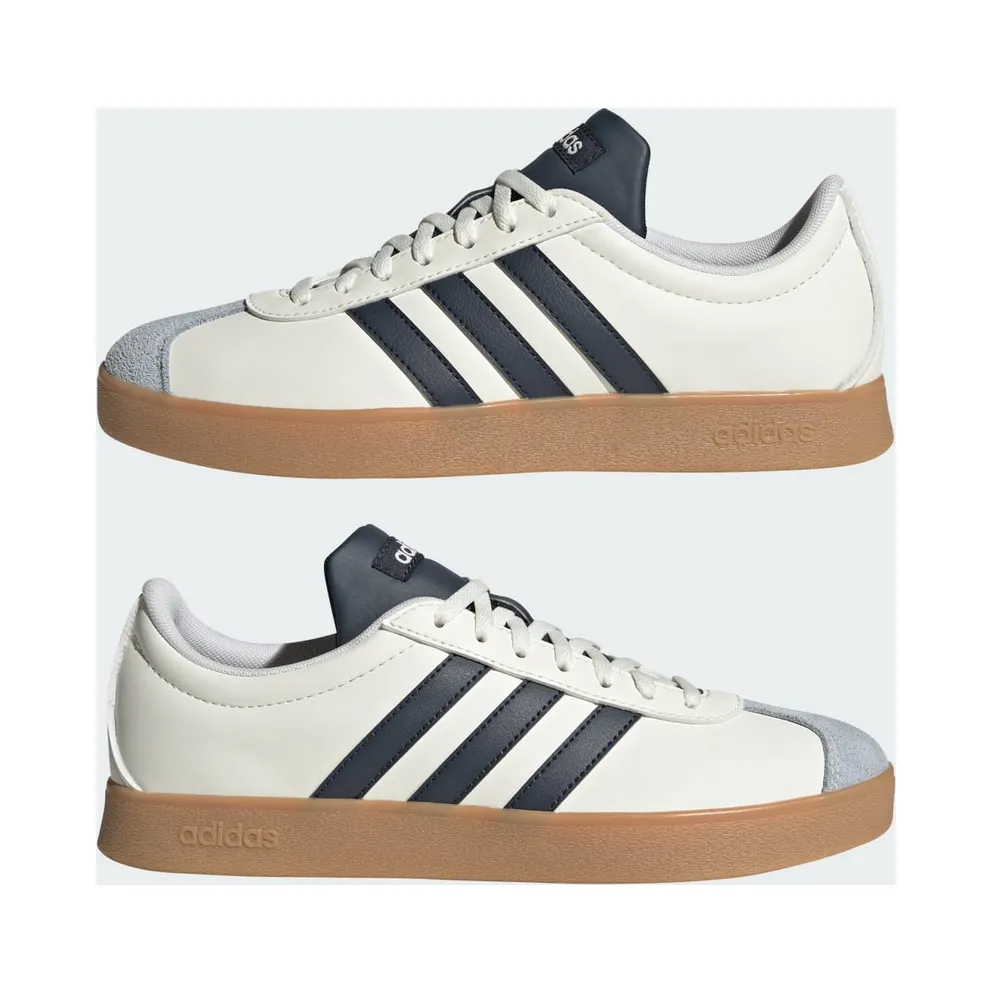 Adidas VL Court Base Core White / Aurora Ink / Halo Blue (JI1766)