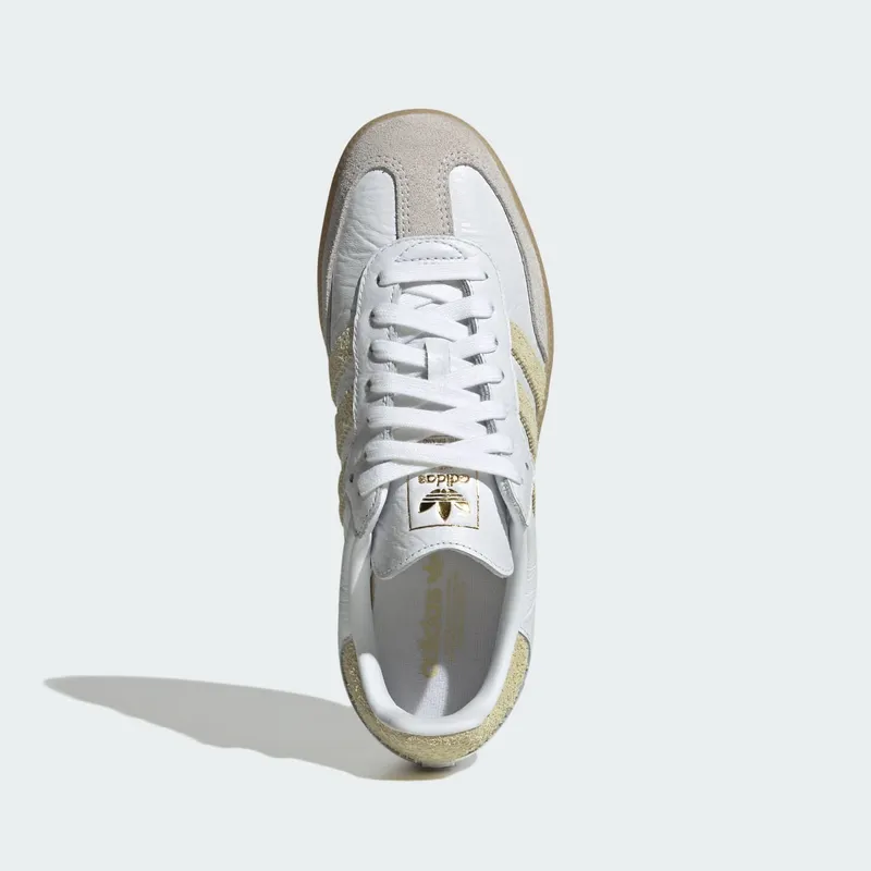Adidas SAMBA OG Cloud White / Dual Yellow / Gum (LA0972)