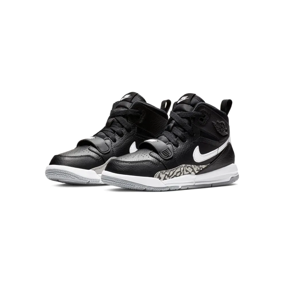 Jordan Legacy 312 Black White (PS) Black/White (AT4047-001)
