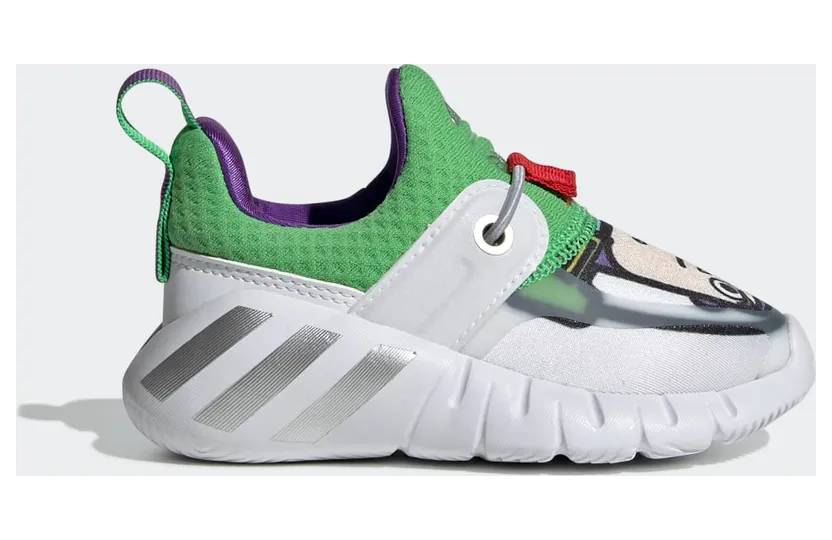 adidas adidas x Disney Pixar Buzz Lightyear Rapidazen Slip-On Cloud White / Semi Solar Lime / Active Purple (GZ0628)