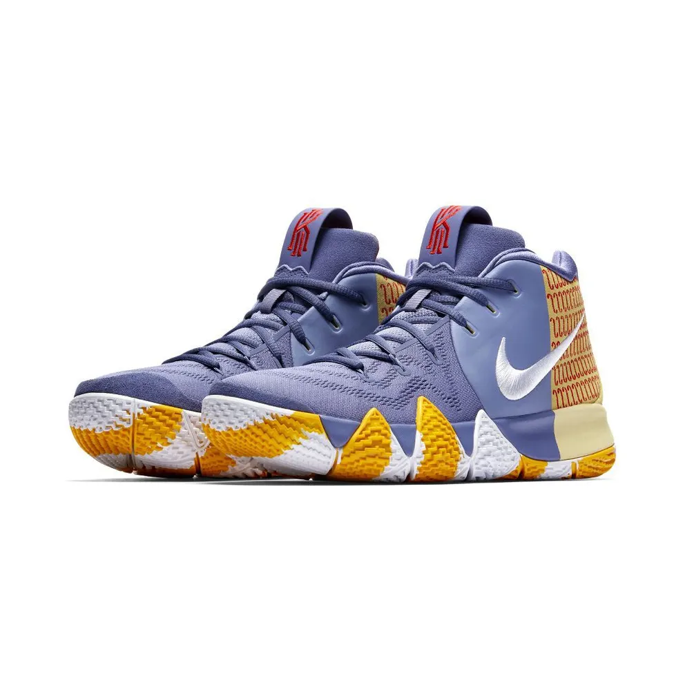 Nike Kyrie 4 London Purple Slate/Lemon Wash-Multi-Color (AR6189-500)