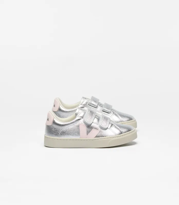 Veja Esplar O. T. Laminated Leather Silver (SV0521493)