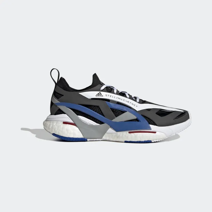 adidas by Stella McCartney Solarglide Running Core Black / Power Blue / Cloud White (GX9862)