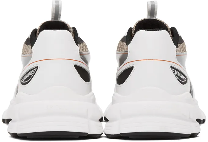 Axel Arigato White & Orange Marathon HD (33013)