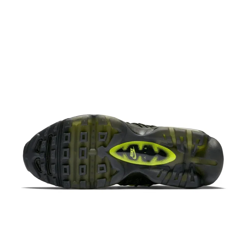 Nike Air Max 95 Jacquard Black Volt Black/Volt-Drk Grey-Mttlc Slvr (749771-007)