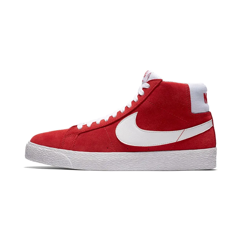 Nike SB Blazer Mid Red Suede (2017)