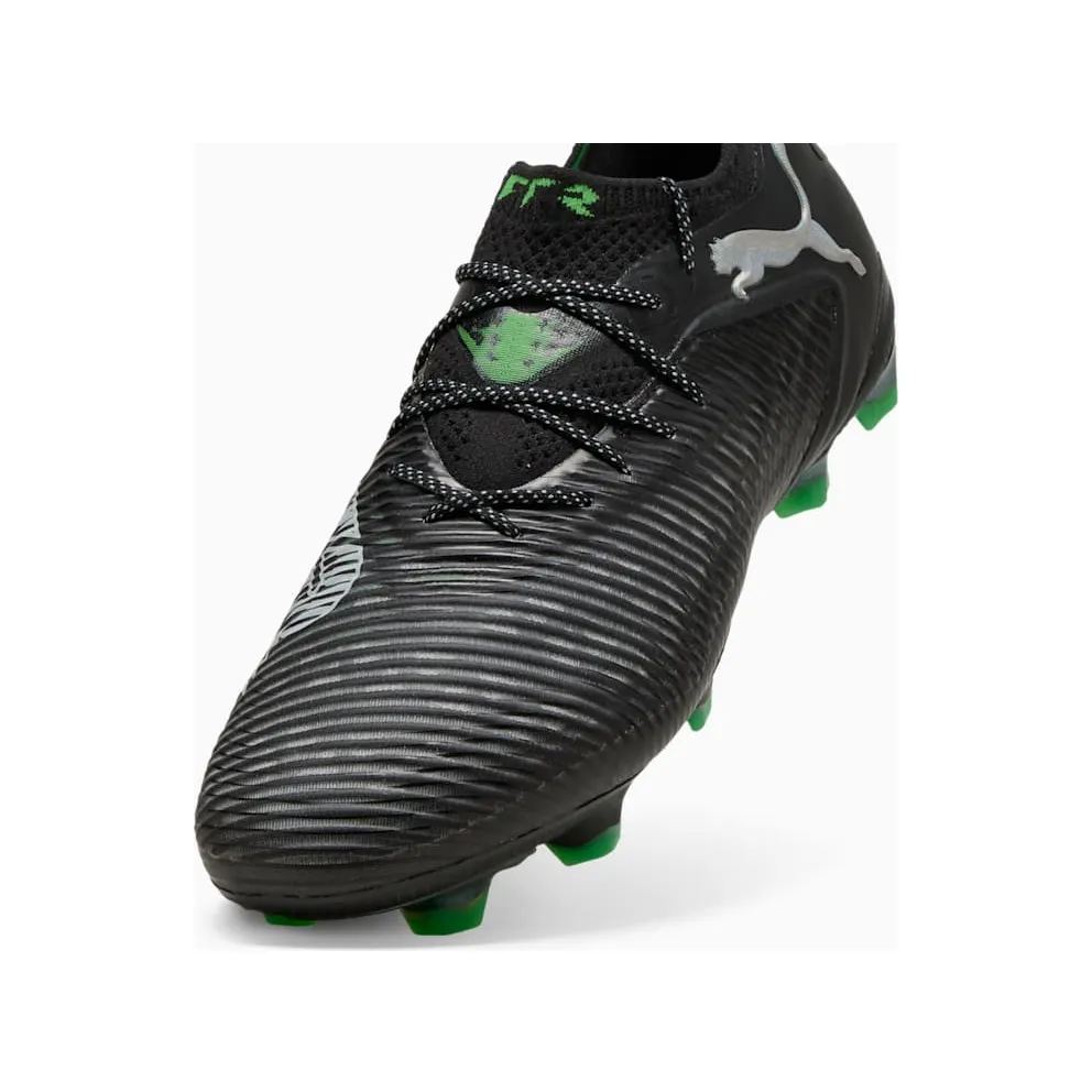 Puma Future 8 Ultimate Low FG Black Cool Light Gray Fluo Green (108361-02)