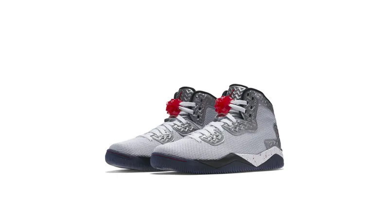 Jordan Air Spike Forty Pe White/Fire Red-Black White/Fire Red-Black (807541-101)