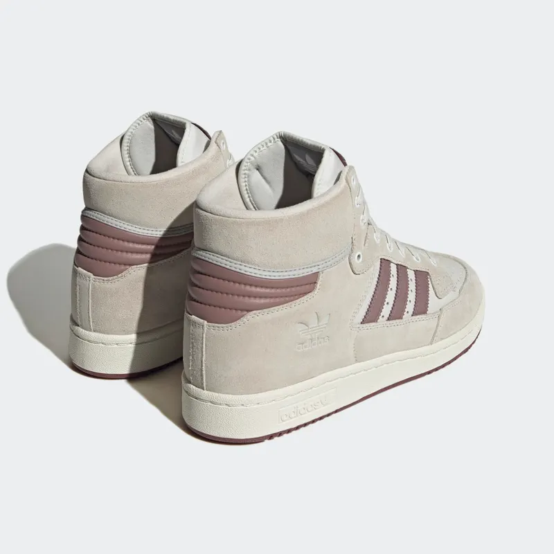 Adidas Centennial 85 High Crystal White / Purple / Burgundy (GY2536)