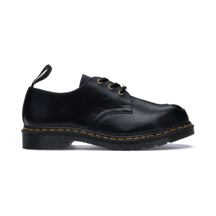 Dr. Martens 1461 Bape Black Smooth Emboss