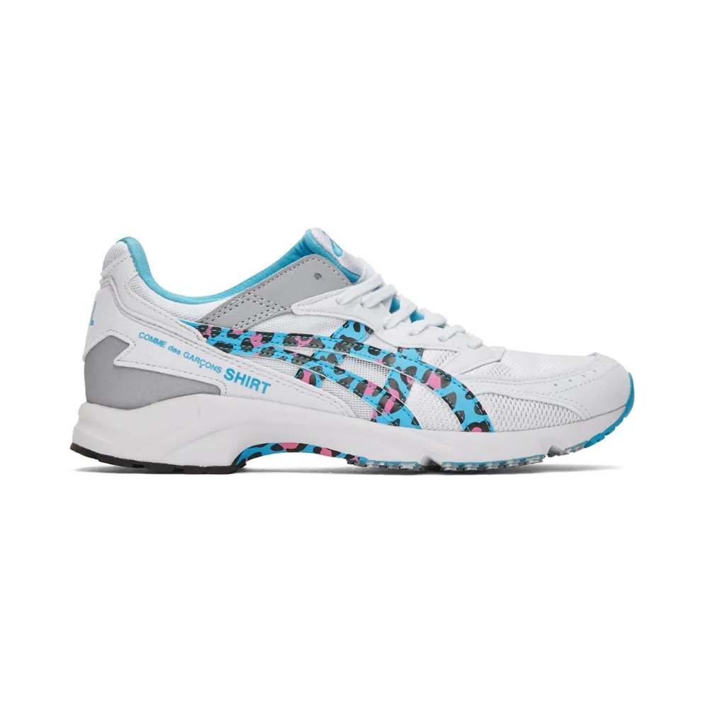Comme des Garçons Shirt White & Blue Asics Edition Tarther (FH-K100-1)