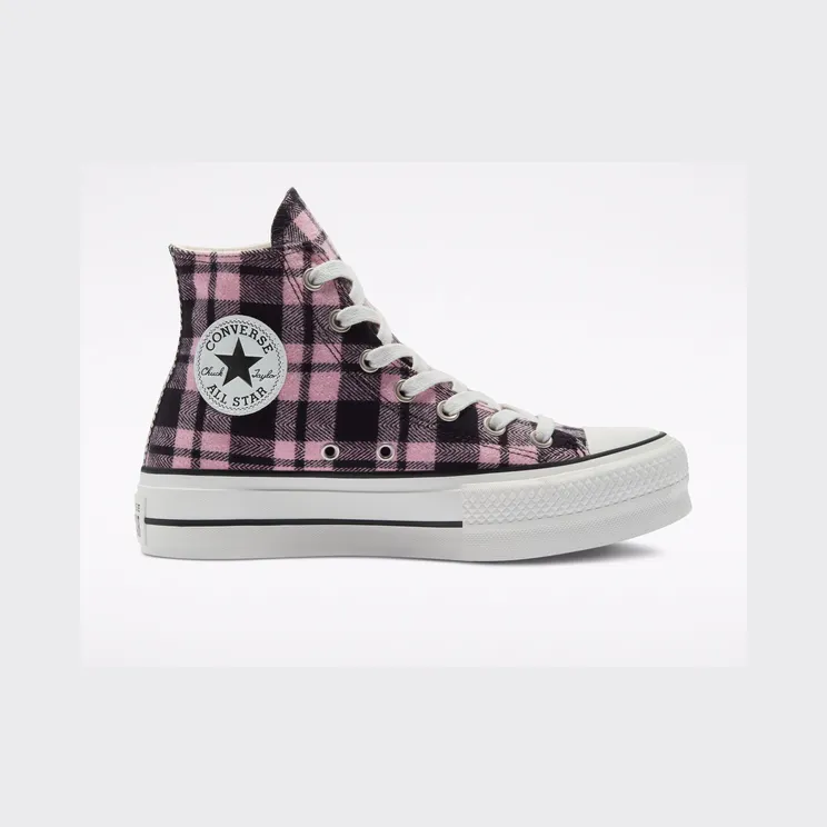 Converse CTAS LIFT HI BLACK/PINK/WHITE Black/pink/white (569712C)
