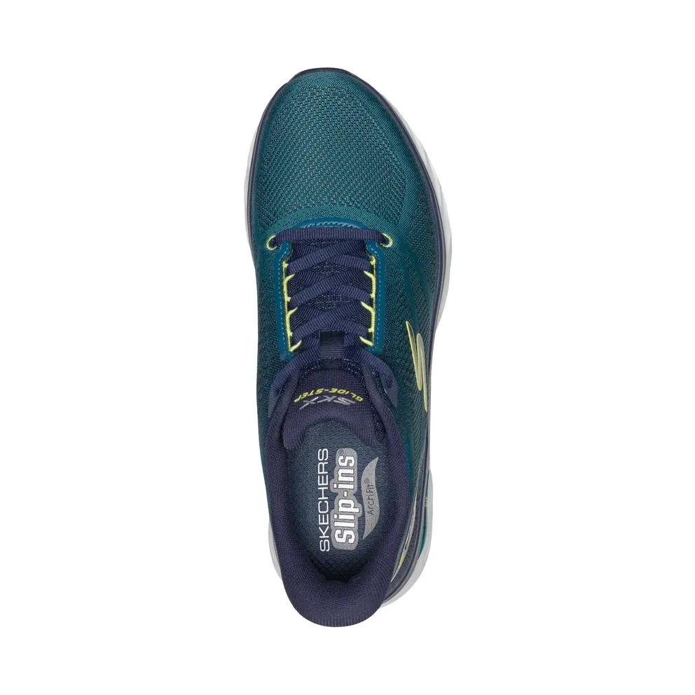 Skechers Slip-ins: Arch Fit Glide-Step – Hirusher Sneaker Teal/Marine