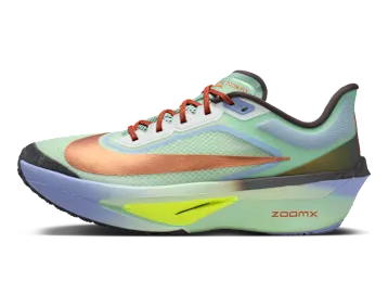 Nike Zoom Fly 6 Road-Racing “Steam/Frosted Spruce/Purple Fade/Rugged Orange” (IW1246-099)