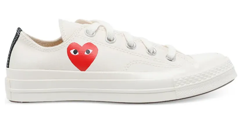 Comme Des Garçons Play x Converse Chuck 70 sneakers – Beige (K128W2)