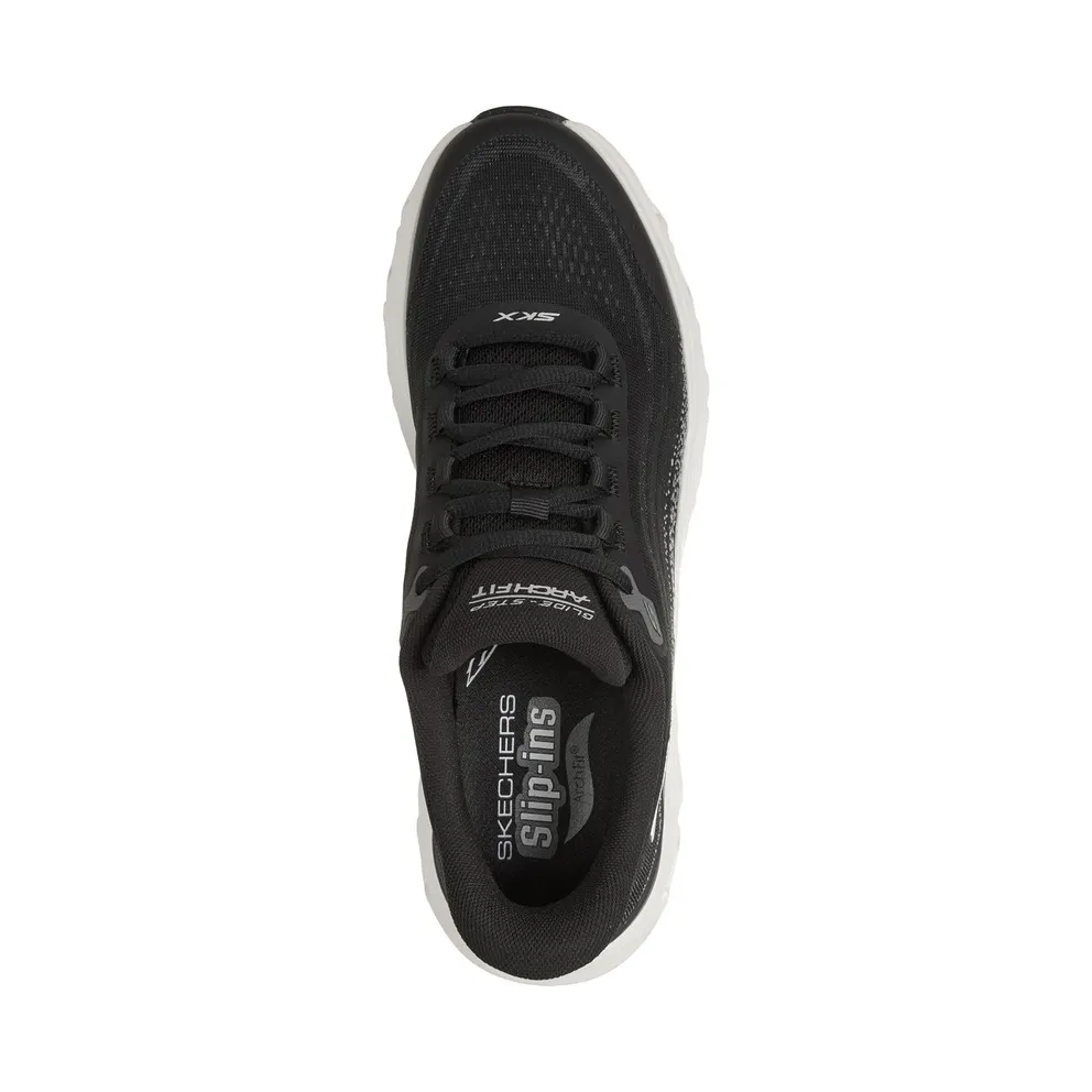 Skechers Slip-ins: Arch Fit Glide-Step Wave – Zanaro Sneaker Black
