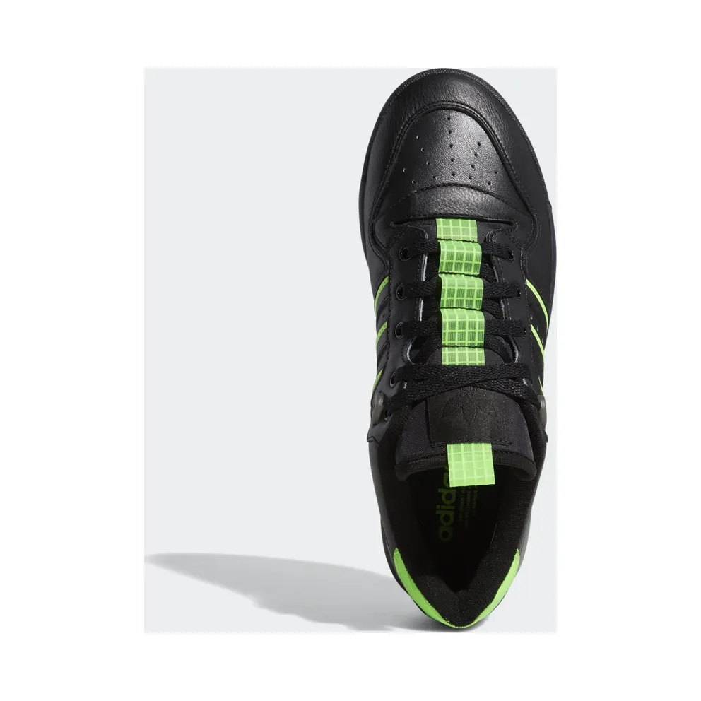adidas Rivalry Low Core Black Solar Green Core Black/Core Black/Solar Green (EE4962)