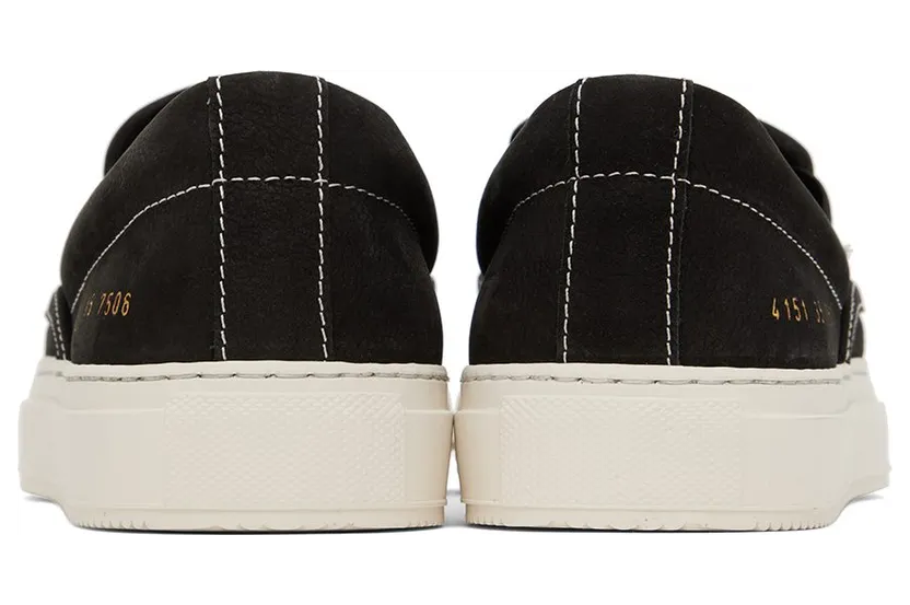 Common Projects Black Slip-On Sneakers (4151) (2)